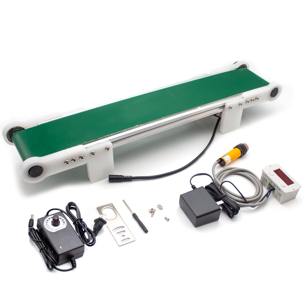 Amazon.co.jp: ベルトコンベア、DC 12V 電動デスクトップコンベア